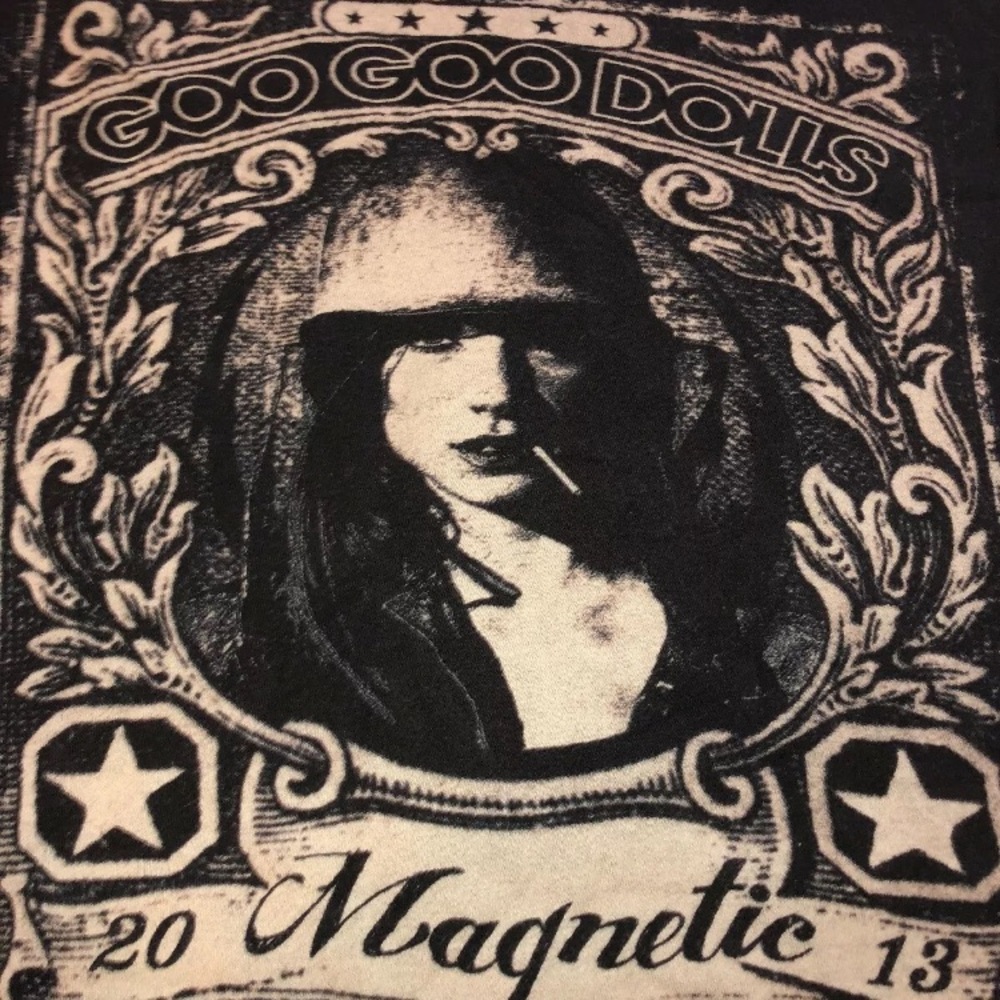 Goo Goo Dolls Concert Tee Mens (M) 2013 Magnetic